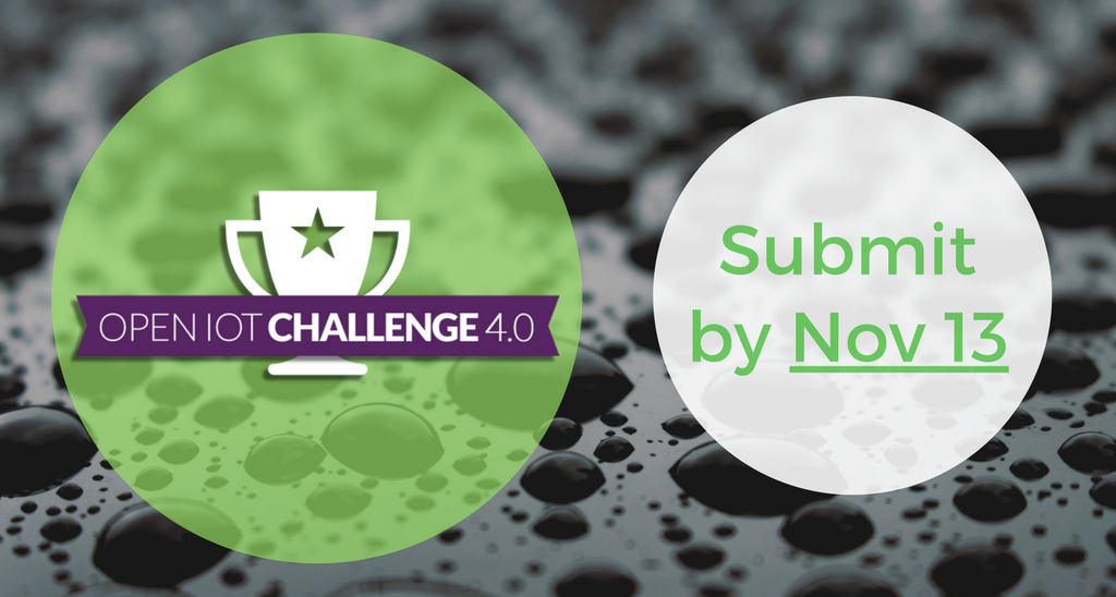 Submit by Nov. 13 for the IoT Challenge